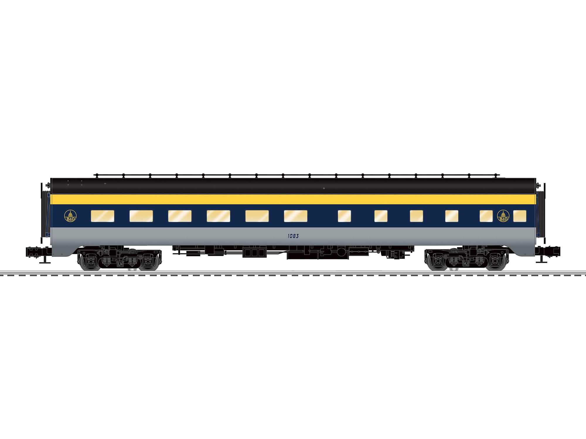 Baltimore & Ohio Aluminum 18" StationSounds Diner